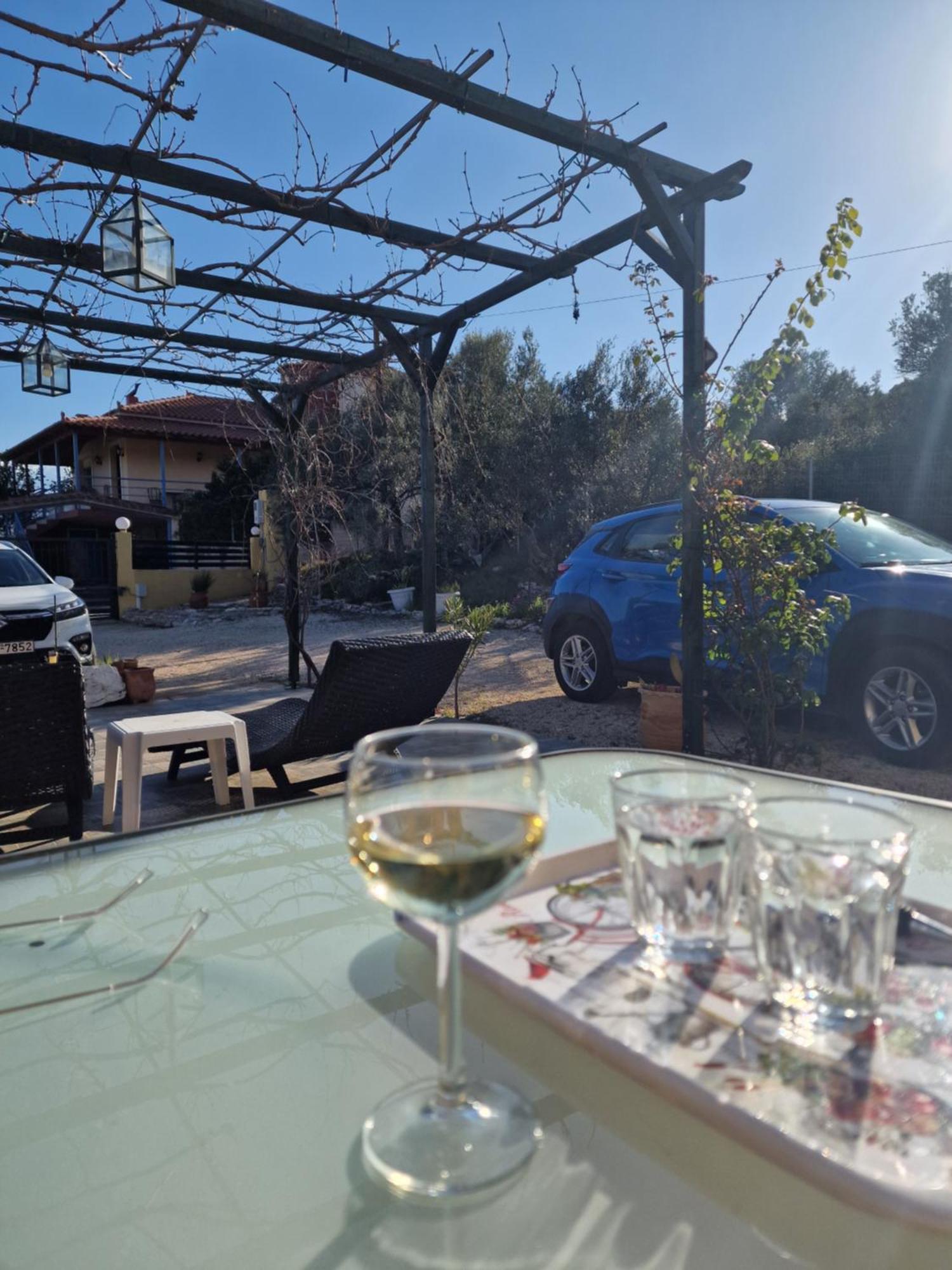Grieks Vakantiehuis To Kalokairi Kougaíika Esterno foto